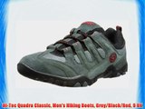 Hi-Tec Quadra Classic Men's Hiking Boots Grey/Black/Red 9 UK