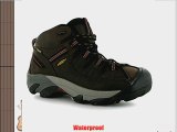 Keen Mens Targhee Mid Waterproof Walking Boots Hiking Outdoors Lace Up Shoes Chestnut/Bossa