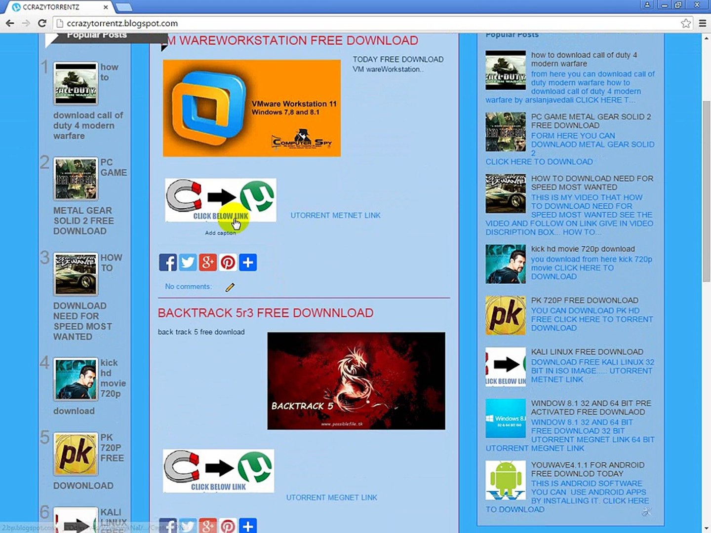 HOW TO USE CCRAZYTORRENTZ