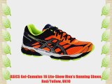 ASICS Gel-Cumulus 16 Lite-Show Men's Running Shoes Red/Yellow UK10