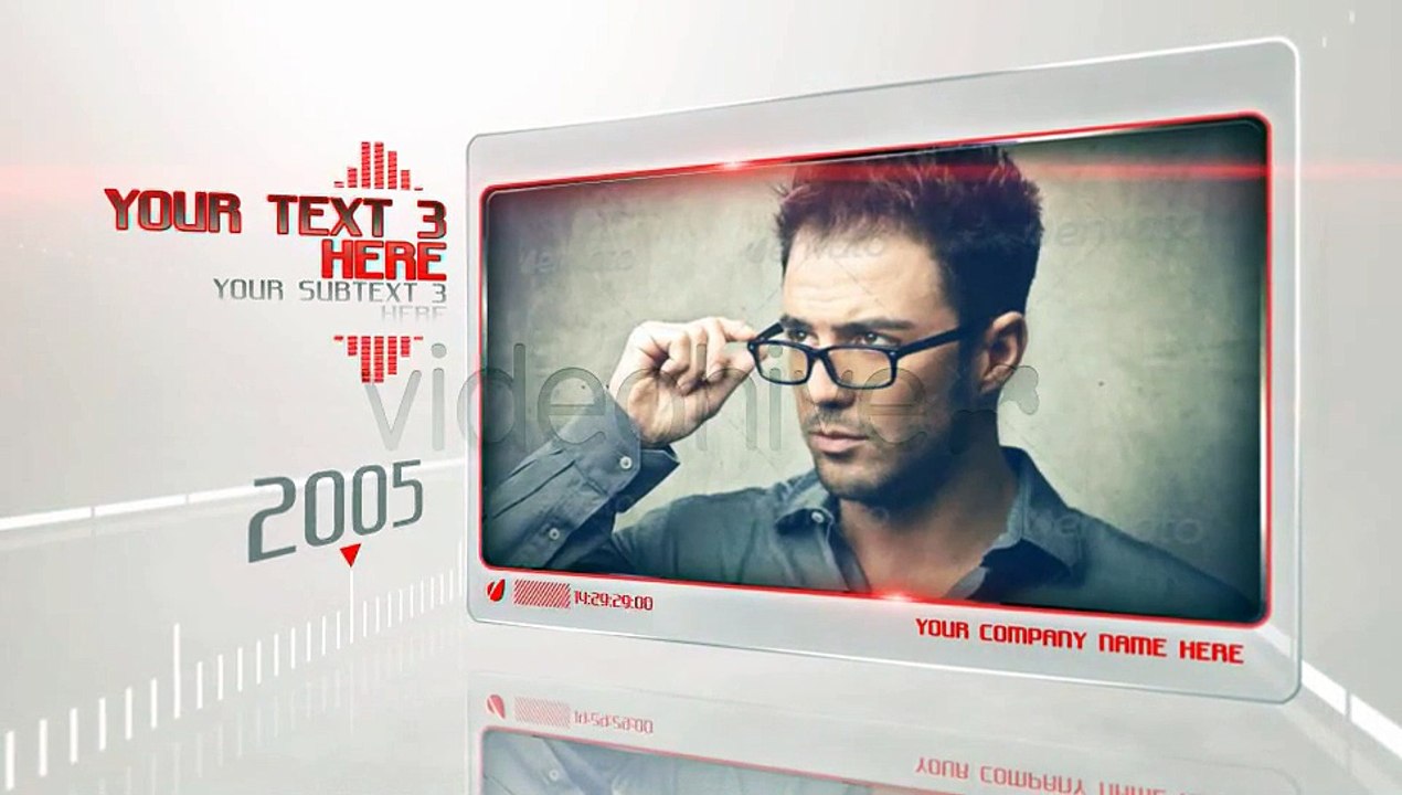 Clean Corporate Timeline Ae Template