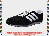 ADIDAS F97873 Mens Running Shoes Multicolor (Cblack/Ftwwht/Grey) 9 UK