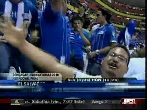 EL SALVADOR VS HONDURAS, ESTADOS UNIDOS VS COSTA RICA 14 octubre 2009