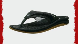 Reef Men's Flex Thong Sandals Black Noir (Black/Silver) 5.5 (39 EU)