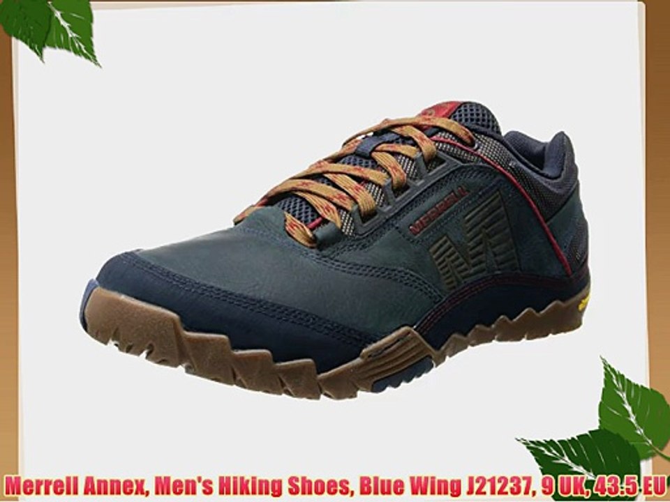 Merrell Annex Men's Hiking Shoes Blue Wing J21237 9 UK 43.5 EU