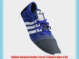 Adidas Element Refine Tricot Trainers Blue 9 UK