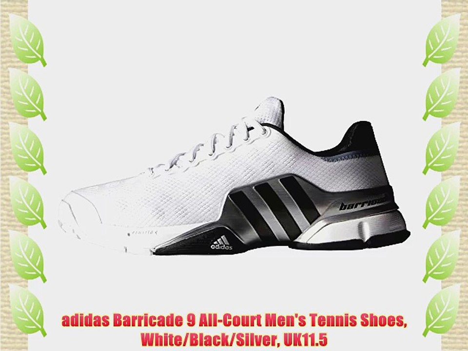 adidas barricade 9 review