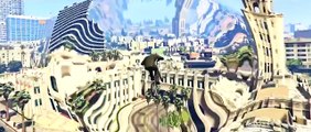 GTA 5: SUPER BMX Mod With Franklin! (Stunt Montage, Funny Moments & Stunts)