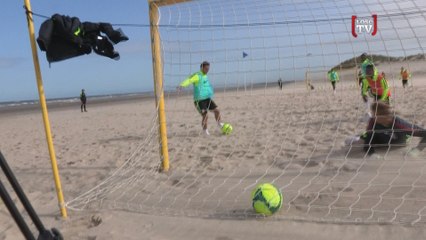 Le LOSC à Copacabana pour du beach soccer
