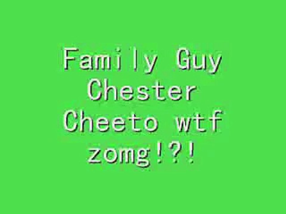 Family Guy - It Ain't Easy Being Cheesy