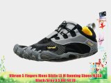 Vibram 5 Fingers Mens Bikila LS M Running Shoes M358 Black/Grey 9.5 UK 44 EU