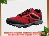 Reebok Trail Voyager RS Men Low Rise Hiking Red (Red Rush/Black/Steel/Flat Grey) 10.5 UK (44.5