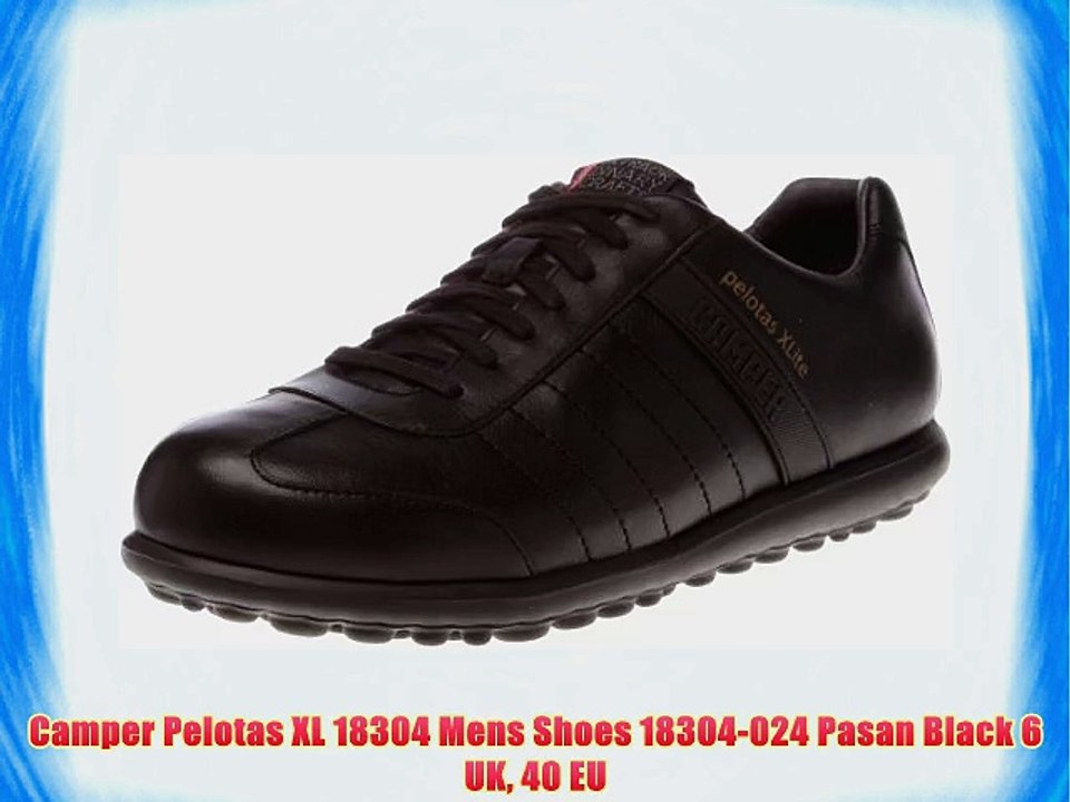 Camper Pelotas XL 18304 Mens Shoes 18304-024 Pasan Black 6 UK 40 EU