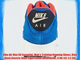 Nike Air Max 90 Essential Men's Training Running Shoes Blue (Dark Electric Blue/Light Stone/Anthracite)