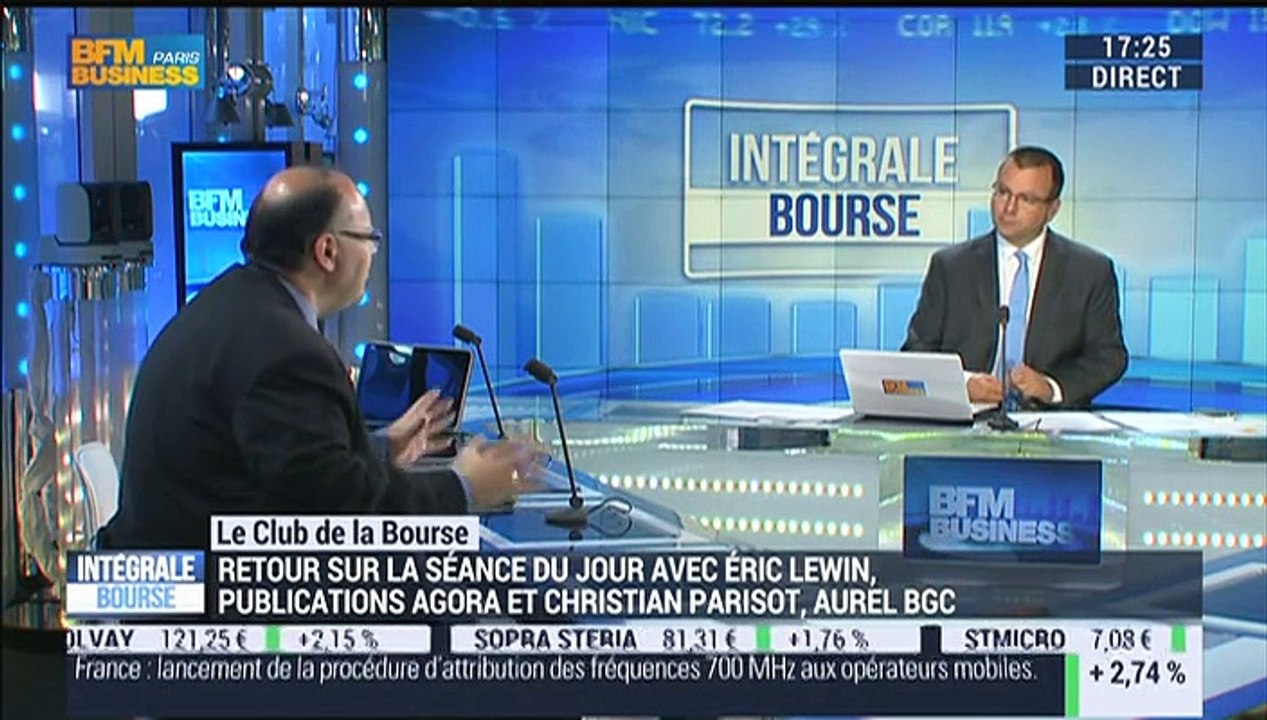 Le Club de la Bourse: Christian Parisot, Éric Lewin et Xavier Robert - 09/07