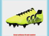 Canterbury E22314 Men's Speed Club 6 Stud Rugby Boot - Sulphur Spring/Black 9 UK