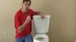Remedy for toilet when pipes rattle upon flushing