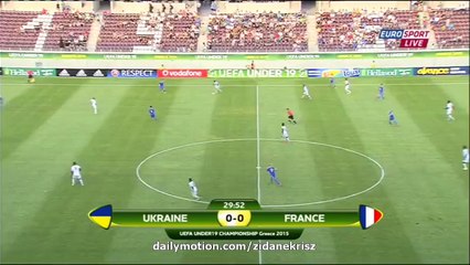 0-1 Sehrou Guirassy Goal | Ukraine v. France 09.07.2015 Euro U19 Championship