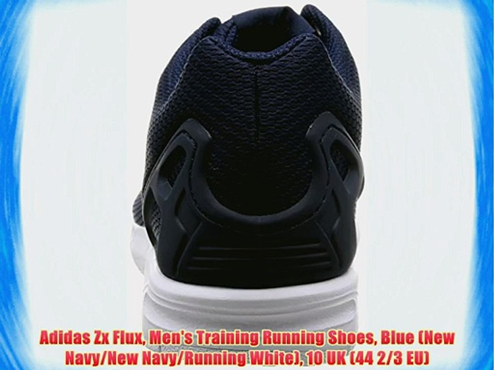 Adidas Zx Flux Men's Training Running Shoes Blue (New Navy/New Navy/Running White) 10 UK (44 - video dailymotion