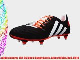 adidas Incurza TRX SG Men's Rugby Boots Black/White/Red UK10