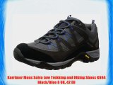 Karrimor Mens Solva Low Trekking and Hiking Shoes K694 Black/Blue 8 UK 42 EU