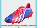 ADIDAS F50 adiZERO TRX FG FOOTBALL BOOTS MESSI RED BNWT UK 11.0