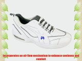 Men's Henselite Tiger Quality Lawn Bowling Shoes White UK size 8