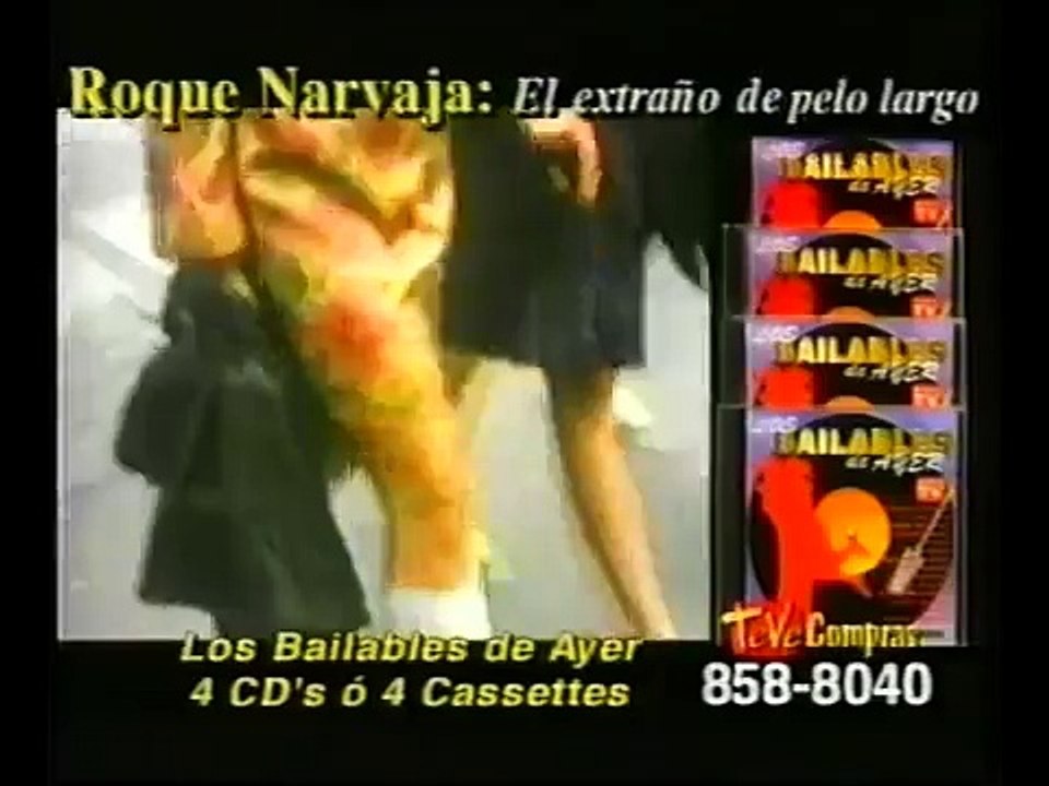 Publicidad "Los bailables de ayer" TeVe Compras