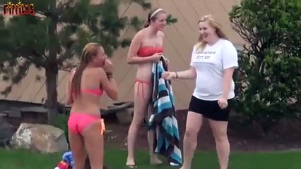 Epic Pee Prank Meets Scary Snowman Prank