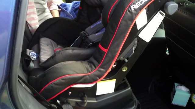 How to install Recaro Performance Ride rear facing child car seat