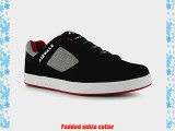 Airwalk Mens Metalhead Skate Shoes Padded Ankle Collar Lace UpTrainers Black/Red UK 11