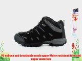 Regatta Mens Garsdale Mid Waterproof Breathable Walking Boots Black