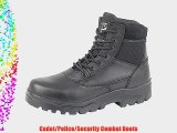 Mens/Boys Combat Boots. Police/Security/Cadet Combat Boots. Thinsulate Lined 7-Eyelet Lace-Up