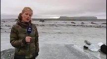 VOLCANO ~ Katla Volcano Erupts.? in Iceland Flooding Due to Ice Melting Mini Eruption._‏.mp4