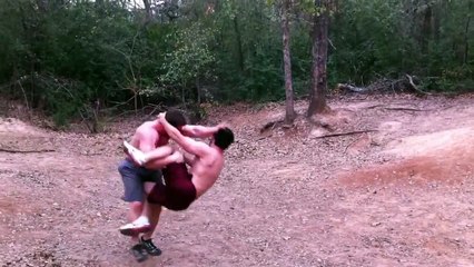 little guy, matt, destroys jacked bodybuilder