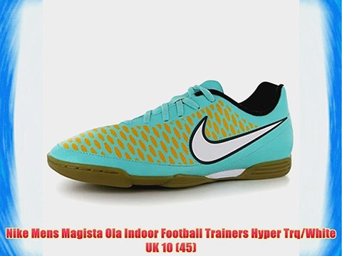 Nike Mens Magista Ola Indoor Football Trainers Hyper Trq/White UK 10 (45)