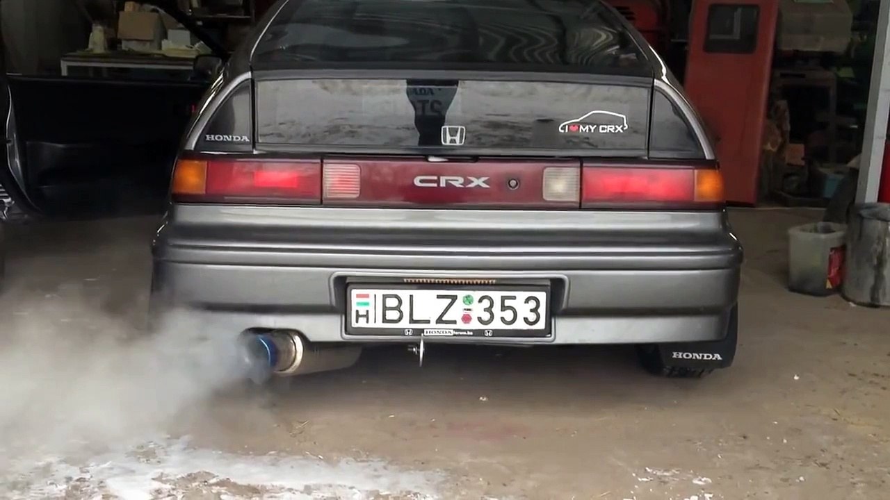 Honda CRX ED9 INJEN Titanium Tip Universal Muffler