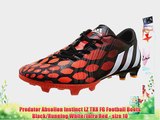 Predator Absolion Instinct LZ TRX FG Football Boots Black/Running White/Infra Red - size 10