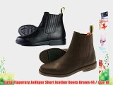 Tuffa Tipperary Jodhpur Short leather Boots Brown 44 / size 10