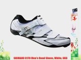 SHIMANO R170 Men's Road Shoes White UK8