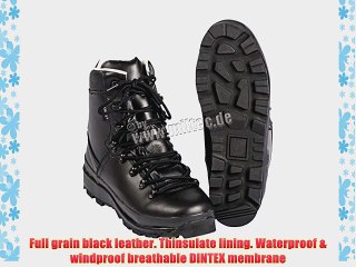 Mil-tec German Army Style Mountain Boots Size 75