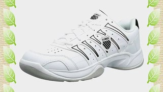 K-Swiss Mens GRANCOURT II CARPET Tennis Shoes White Wei? (White/Black) Size: 44.5
