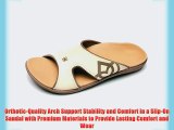 Spenco Yumi (Granite) Sandals For Men | Toe-Post Style | Comfortable Orthotic Arch Support