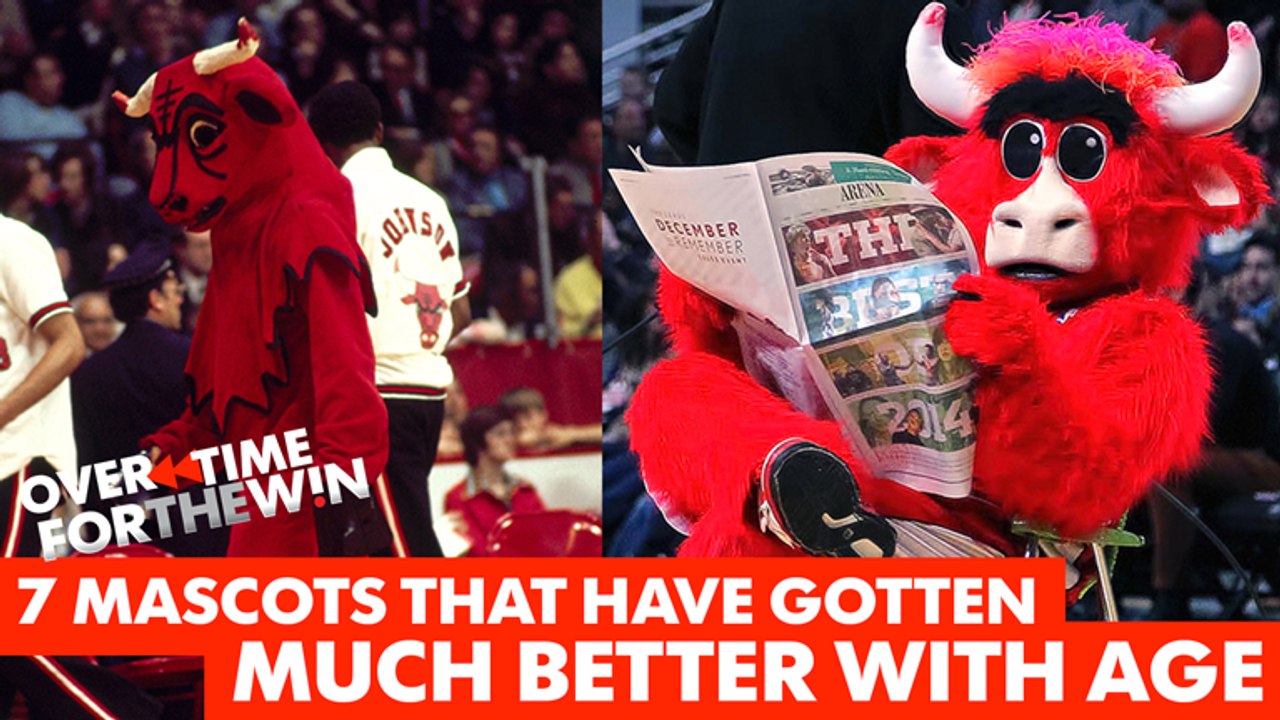 7 pro sports mascots that have gotten much better with age