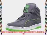 Puma Basepoint Unisex-Adults' Basketball Shoes Steel Grey 8 UK