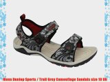 Mens Dunlop Sports / Trail Grey Camouflage Sandals size 10 UK