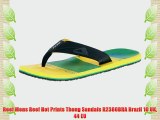 Reef Mens Reef Hot Prints Thong Sandals R2380BRA Brazil 10 UK 44 EU