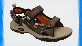 Mens Dunlop Sports/Trail Sandals Brown/Orange size 12 UK