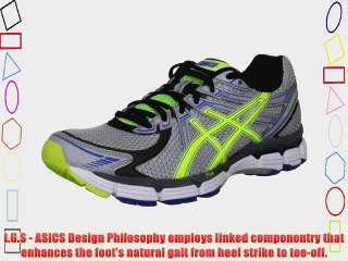 Asics Men's Gt 2000 M Silver/Neon Yellow/Blue Trainer T2K2N 9307 7 UK