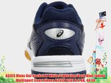 ASICS Mens Gel-Rocket M White/Lightning/Dark Blue Indoor Multisport Court Shoes B207N 0191